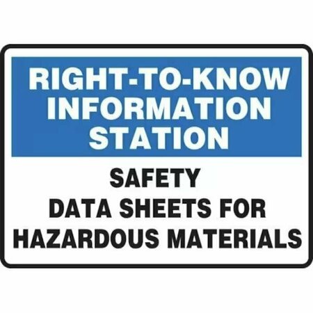 ACCUFORM RIGHTTOKNOW INFORMATION STATION MCHM526VS MCHM526VS